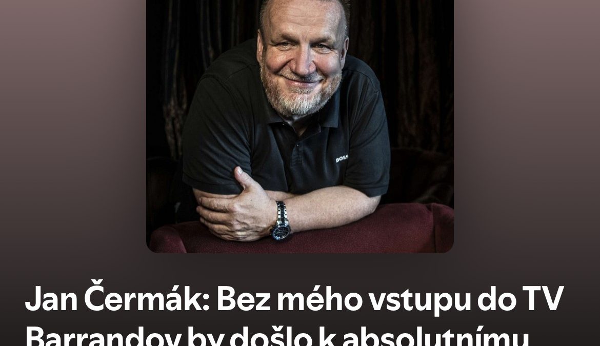 Rozhovor Jana Čermáka k převzetí TV BARRANDOV