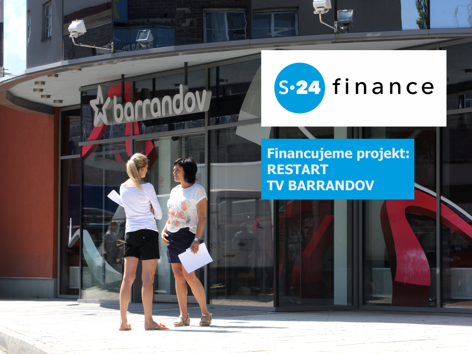 Financujeme projekt RESTART TV BARRANDOV